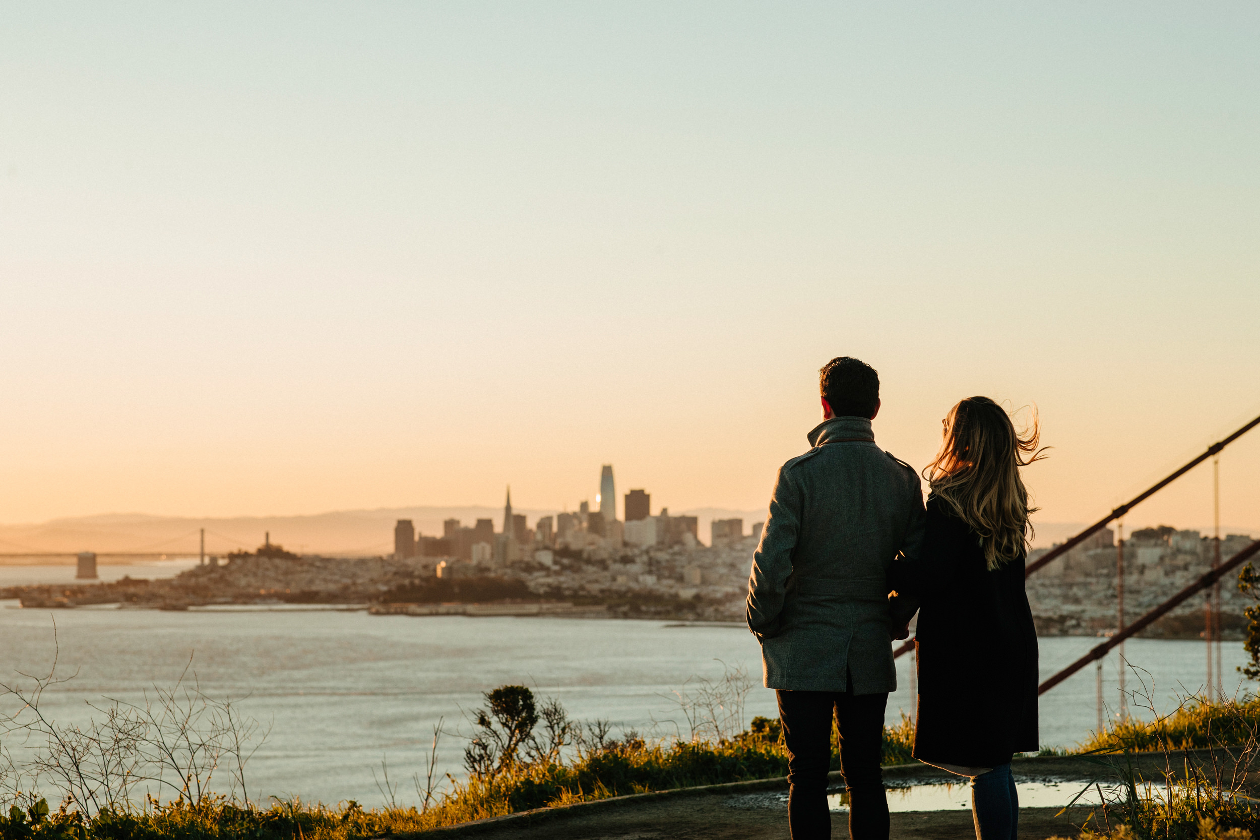 Couples with ocean views