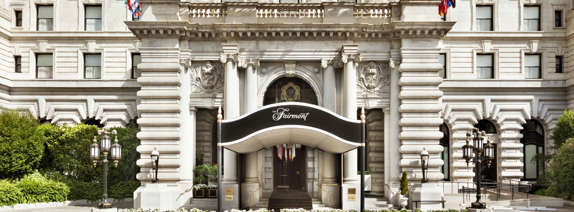 exterior shot of the fairmont san francisco