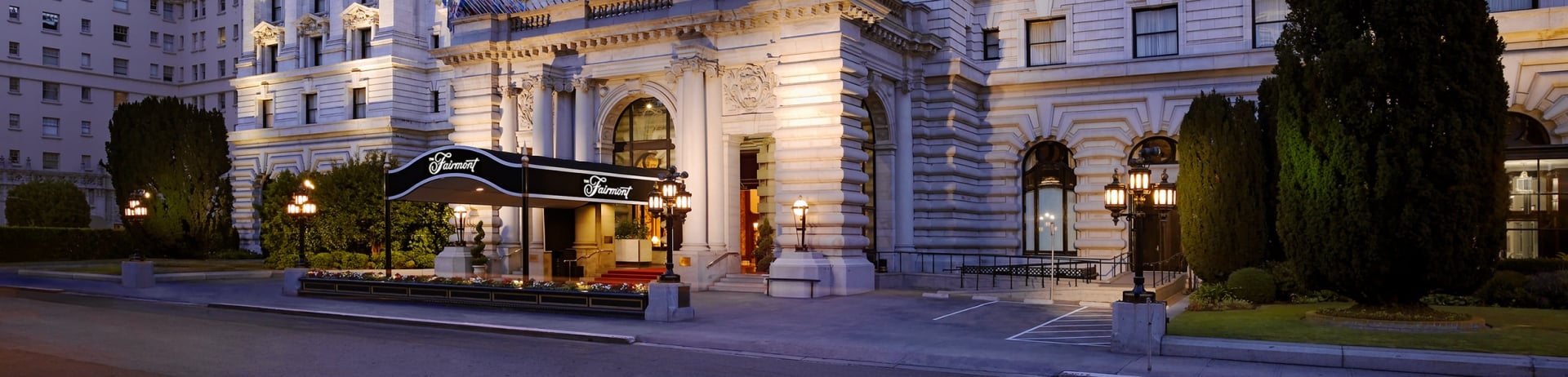 exterior shot of fairmont san francisco